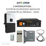 L'interruption - Système de batterie backup connecté au réseau - 12 KW