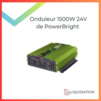 Onduleur ML1500-24 de PowerBright