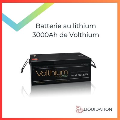 Batterie Aventura 12V 300Ah de Volthium