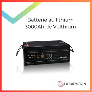 Batterie Aventura 12V 300Ah de Volthium