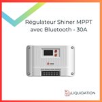 Régulateur solaire Shiner MPPT avec Bluetooth - 30A 